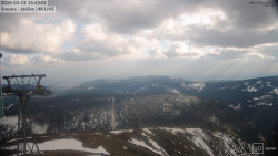 Sněžka - lanovka z Pece pod Sněžkou