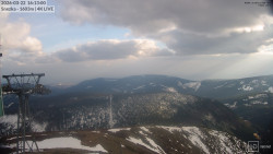 Sněžka - lanovka z Pece pod Sněžkou