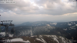 Sněžka - lanovka z Pece pod Sněžkou