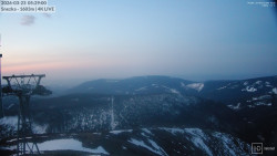 Sněžka - lanovka z Pece pod Sněžkou