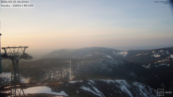 Sněžka - lanovka z Pece pod Sněžkou