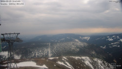 Sněžka - lanovka z Pece pod Sněžkou