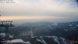 Sněžka - lanovka z Pece pod Sněžkou