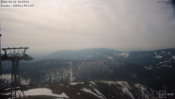 Sněžka - lanovka z Pece pod Sněžkou