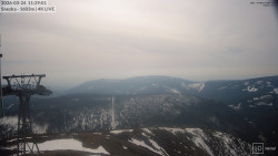 Sněžka - lanovka z Pece pod Sněžkou