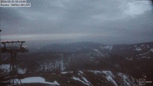 Sněžka - Sněžka - lanovka z Pece pod Sněžkou - 25.3.2026 v 05:15 Sněžka - Sněžka - lanovka z Pece pod Sněžkou - 25.3.2026 v 05:15