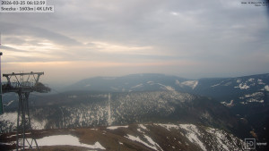 Sněžka - Sněžka - lanovka z Pece pod Sněžkou - 25.3.2026 v 06:15 Sněžka - Sněžka - lanovka z Pece pod Sněžkou - 25.3.2026 v 06:15