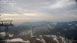 Sněžka - Sněžka - lanovka z Pece pod Sněžkou - 25.3.2026 v 06:30 Sněžka - Sněžka - lanovka z Pece pod Sněžkou - 25.3.2026 v 06:30