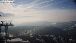 Sněžka - lanovka z Pece pod Sněžkou