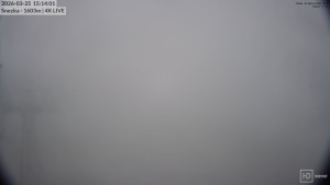 Sněžka - Sněžka - lanovka z Pece pod Sněžkou - 25.3.2026 v 15:15 Sněžka - Sněžka - lanovka z Pece pod Sněžkou - 25.3.2026 v 15:15