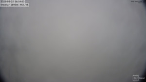 Sněžka - Sněžka - lanovka z Pece pod Sněžkou - 25.3.2026 v 16:15 Sněžka - Sněžka - lanovka z Pece pod Sněžkou - 25.3.2026 v 16:15