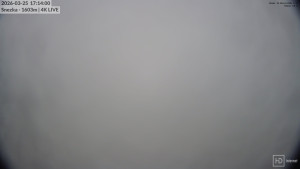 Sněžka - Sněžka - lanovka z Pece pod Sněžkou - 25.3.2026 v 17:15 Sněžka - Sněžka - lanovka z Pece pod Sněžkou - 25.3.2026 v 17:15