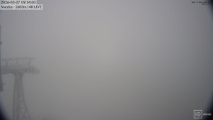 Sněžka - Sněžka - lanovka z Pece pod Sněžkou - 27.3.2026 v 09:15 Sněžka - Sněžka - lanovka z Pece pod Sněžkou - 27.3.2026 v 09:15