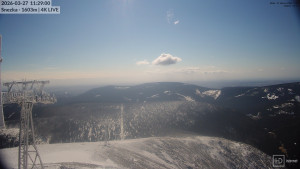 Sněžka - Sněžka - lanovka z Pece pod Sněžkou - 27.3.2026 v 11:30 Sněžka - Sněžka - lanovka z Pece pod Sněžkou - 27.3.2026 v 11:30