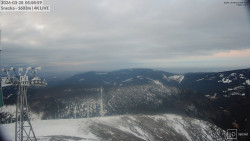 Sněžka - lanovka z Pece pod Sněžkou