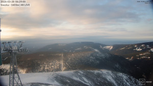 Sněžka - Sněžka - lanovka z Pece pod Sněžkou - 28.3.2026 v 06:30 Sněžka - Sněžka - lanovka z Pece pod Sněžkou - 28.3.2026 v 06:30