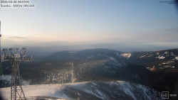 Sněžka - lanovka z Pece pod Sněžkou