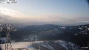 Sněžka - Sněžka - lanovka z Pece pod Sněžkou - 28.3.2026 v 07:15 Sněžka - Sněžka - lanovka z Pece pod Sněžkou - 28.3.2026 v 07:15