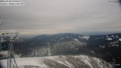 Sněžka - lanovka z Pece pod Sněžkou