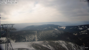 Sněžka - Sněžka - lanovka z Pece pod Sněžkou - 28.3.2026 v 09:15 Sněžka - Sněžka - lanovka z Pece pod Sněžkou - 28.3.2026 v 09:15