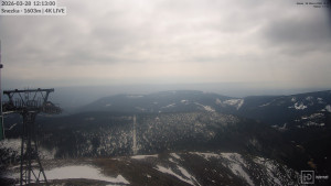 Sněžka - Sněžka - lanovka z Pece pod Sněžkou - 28.3.2026 v 12:15 Sněžka - Sněžka - lanovka z Pece pod Sněžkou - 28.3.2026 v 12:15