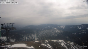 Sněžka - Sněžka - lanovka z Pece pod Sněžkou - 28.3.2026 v 13:15 Sněžka - Sněžka - lanovka z Pece pod Sněžkou - 28.3.2026 v 13:15