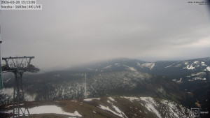 Sněžka - Sněžka - lanovka z Pece pod Sněžkou - 28.3.2026 v 15:15 Sněžka - Sněžka - lanovka z Pece pod Sněžkou - 28.3.2026 v 15:15