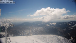 Sněžka - lanovka z Pece pod Sněžkou