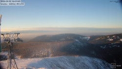 Sněžka - lanovka z Pece pod Sněžkou