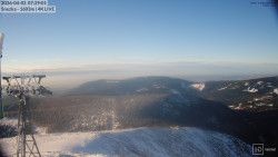 Sněžka - lanovka z Pece pod Sněžkou