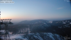 Sněžka - lanovka z Pece pod Sněžkou