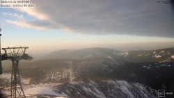 Sněžka - lanovka z Pece pod Sněžkou