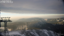 Sněžka - lanovka z Pece pod Sněžkou