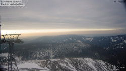 Sněžka - lanovka z Pece pod Sněžkou