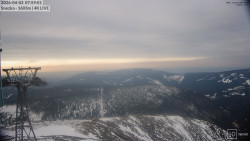 Sněžka - lanovka z Pece pod Sněžkou