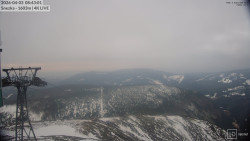 Sněžka - lanovka z Pece pod Sněžkou