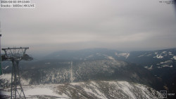 Sněžka - lanovka z Pece pod Sněžkou