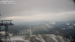 Sněžka - lanovka z Pece pod Sněžkou