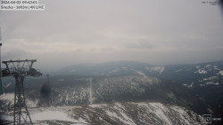 Sněžka - lanovka z Pece pod Sněžkou