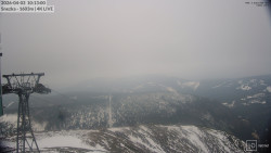 Sněžka - lanovka z Pece pod Sněžkou