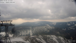 Sněžka - lanovka z Pece pod Sněžkou