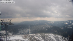 Sněžka - lanovka z Pece pod Sněžkou