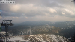 Sněžka - lanovka z Pece pod Sněžkou