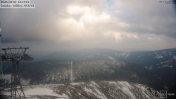 Sněžka - lanovka z Pece pod Sněžkou