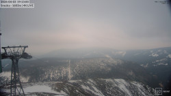 Sněžka - lanovka z Pece pod Sněžkou