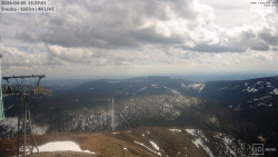 Sněžka - lanovka z Pece pod Sněžkou