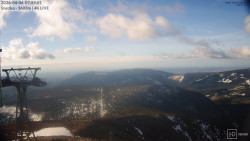 Sněžka - lanovka z Pece pod Sněžkou