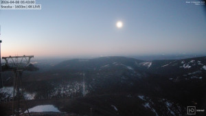 Sněžka - Sněžka - lanovka z Pece pod Sněžkou - 8.4.2026 v 05:45 Sněžka - Sněžka - lanovka z Pece pod Sněžkou - 8.4.2026 v 05:45