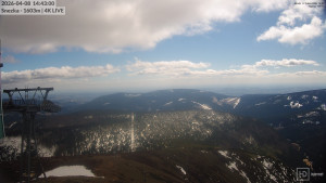 Sněžka - Sněžka - lanovka z Pece pod Sněžkou - 8.4.2026 v 14:45 Sněžka - Sněžka - lanovka z Pece pod Sněžkou - 8.4.2026 v 14:45