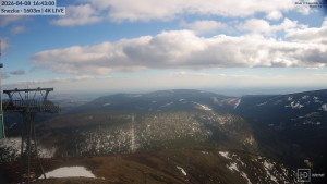 Sněžka - Sněžka - lanovka z Pece pod Sněžkou - 8.4.2026 v 16:45 Sněžka - Sněžka - lanovka z Pece pod Sněžkou - 8.4.2026 v 16:45